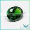 Artificial stone polished, custom cut gemstones, blue green zircon cubic zirconia stones european machine star cut