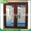 White color upvc/pvc sliding window with grill for container house cheap sliding window