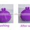 adorable waterproof silicone rubber coin bag with debossed logo