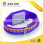 Beautiful Colorful Ntag213 NFC Silicone Wristband
