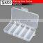 SWH0309C China Top TRANSPARENT plastic fishing tackle box