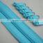 Zipper #5 with Pulls, Light Blue Zipper by the Yard, Zipper # 5, Zipper by the Yard