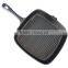 Black Rectangular Non-stick Iron Cast Frying Pan