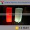 light up plastic LED cube chair /waterproof IP65 wireless16 color change led cube chair