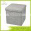 Store More Fabric Foldable Storage Stool