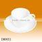 Custom espresso cup and saucer, ceramic coffee cup
