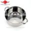 custom-made accept different size hot sale stainless steel cookware