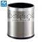 Stainless steel waste bin for both kitchen and bathroom