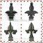 HIgh quality Casting steel craft ornamental spears for fences, trellis and Gates