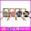 Colorful wooden kids chair toy,high quality and best seller wooden stool chair,wooden toy mini chair for children W08F032