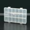 Clear fishing box,plastic fishing tackle box to store nail art,makeup,craft, fishing or pill products and tools