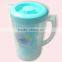 Custom Logo 2000ML plastic cold water jug with 4 cups