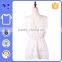 White and Black Slim Wasit Line Crochet Trim Latest Design V NeckSexy Blouse