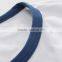 100% cotton fabric custom t-shirt woman summer cotton t-shirt