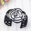 Preety black rose hollow jewelry bangles for girls