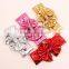 2015 Wholesale Handmade Beautiful Girls Baby Sequin Elastic Headbands