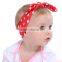 Fashionable Kids Printed Cross Baby Girls Hairband Children Hair Accessories