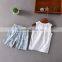 Wholesale summer cotton printing girls casual kids clothing sets