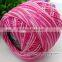 100% Mercerized cotton ,reflective knitting yarn