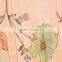 Indoor decorative folding screen wooden partition Wooden Room Divider Folding Room Dividers printing GVSD 018