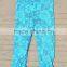 New fashion kids summer long cute baby girls capris lace pants baby girl ruffle Pants boutique ruffle pants for infants