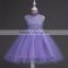 Newest frock design beautiful model modern kids ball gown western dresses for girls
