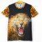 In Stock 3D Print T-shirt Orangutan Design Polyester & Cotton Material 3D Animal Pattern