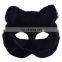 2017 Halloween decorations plastic fox fur animal half face mask for sale wholesale MFJ-0085