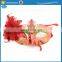 PVC Material Glitter Venetian Party Eye Mask with Flower Decorated