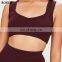 China Manufacturer Fashion Custom Ladies Women Sexy Knitted Bandage Skirt and Crop Top Set
