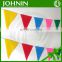 Wholesale promotional advertising high quality durable fashionable fabric bunting