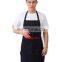 good-quality manufacturer customed apron/ silk screen heavy cotton aprons women kitchen aprons fashion cooking aprons