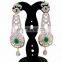 Fashion Wear American Diamond Earring - Bollywood Style Cubic Zirconia Earring - CZ Dangle Earring - Valentine Gift For Her