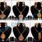 Latest Collection of best Indian Kundan Jewellery -Golden Kundan Polki gold Plated Necklace Set