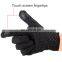 HAWEEL Large Size Two Fingers Touch Screen Outdoor Sports Wind-stopper Full Finger Winter Warm Gloves
