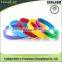 Wholesale high quality cheap custom silicone bracelet rubber wristband glowing in the dark for events