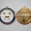 rounded custom metal medals for promotion gift