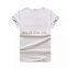 Modal Round Neck T-shirt For Female Cheap White Women T-shirt for Heat Press Printing