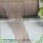 Solid silver 5cm beautiful lace elastic ribbons