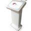 Free standing LCD screen hotel advertising player for hotel display payment kiosk