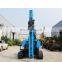 Solar photovoltaic hydraulic guardrail hammer pile drilling rig