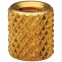 STKC-440 Brass Insert Nut Blind Molded-in Threaded Knukles Nuts Insertos Knurling Copper Rivet Rivnut Ecrou Inserti PCB PEM Standard