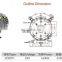24 v dc motor 4kw electric car dc motor