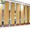 Soundproof acoustic dividing wall Hanging style melamine board Operate partition walls folding foldable hotel walls room partition