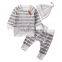 Baby Boy Girl Clothes Long Sleeve Stripe Jumpsuit Baby