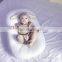 2020 Baby Girls Pure Color Rompers + Hat Infant Baby Romper Baby Girl Braces Romper Clothes