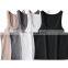 High quality custom logo printing cotton plain crew neck women basic tank top t shirts