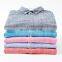 Wholesale Mens long sleeve plus size heather colors linen casual shirts