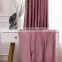 Hot Sale Plain Solid Classic Simple Luxury Style Soft Silky Window Velvet Curtains For Living Room Bedroom