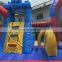 New Customized Inflatable Bouncer House Small Inflatable Jumper With Slide and Pool Castle For Kids